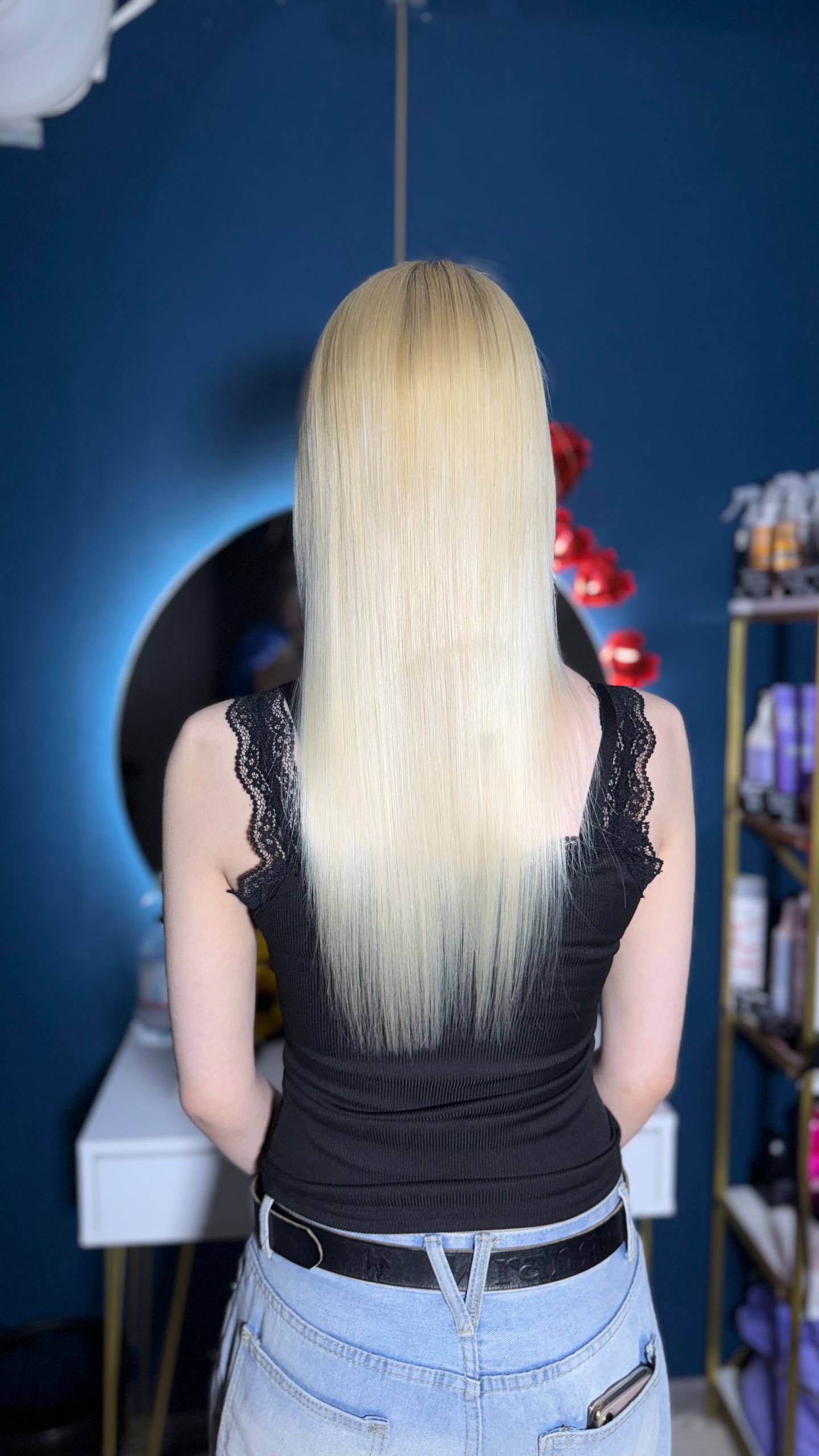 Пример работы по восстановлению волос 3