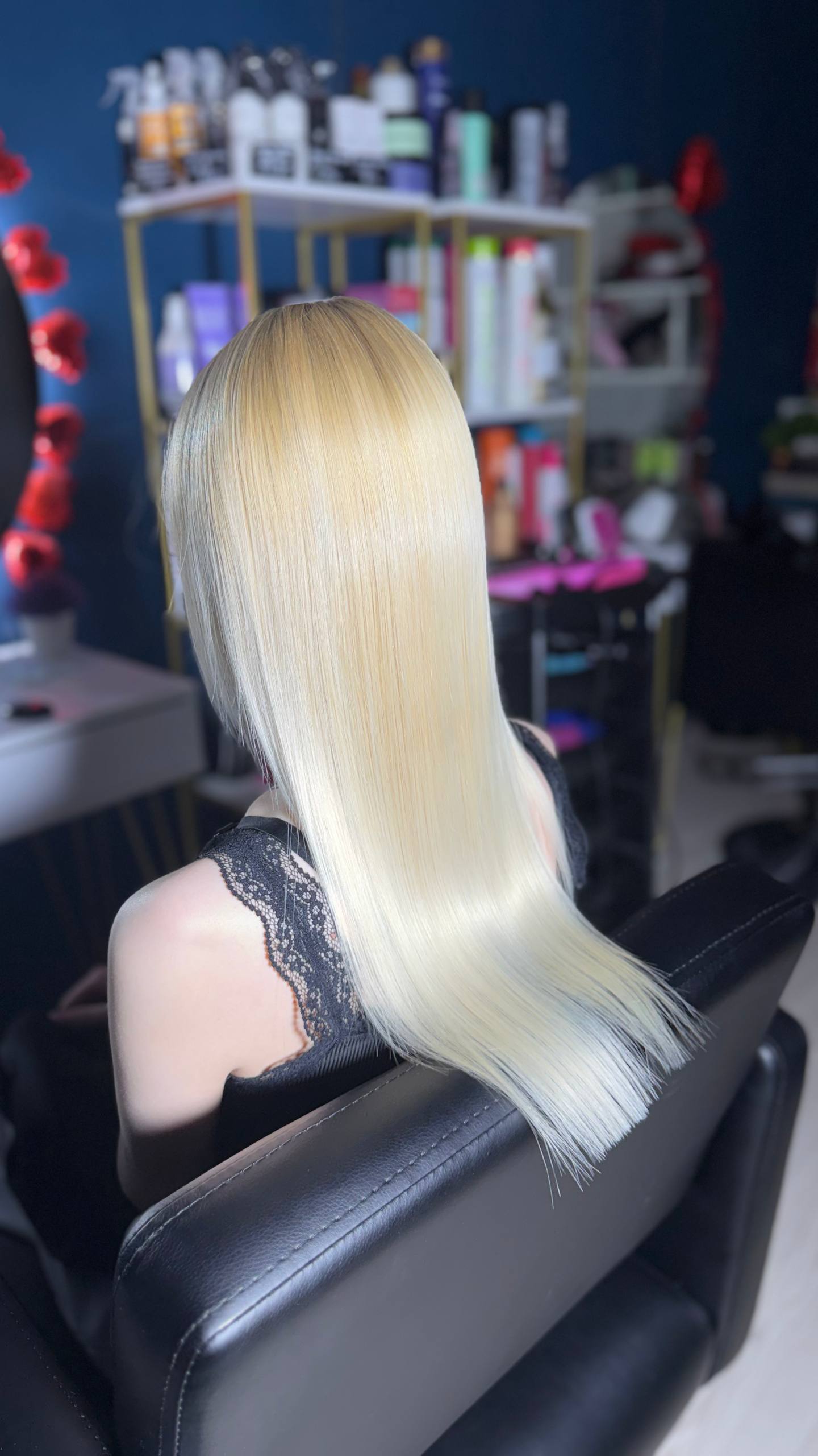 Пример работы по восстановлению волос 5