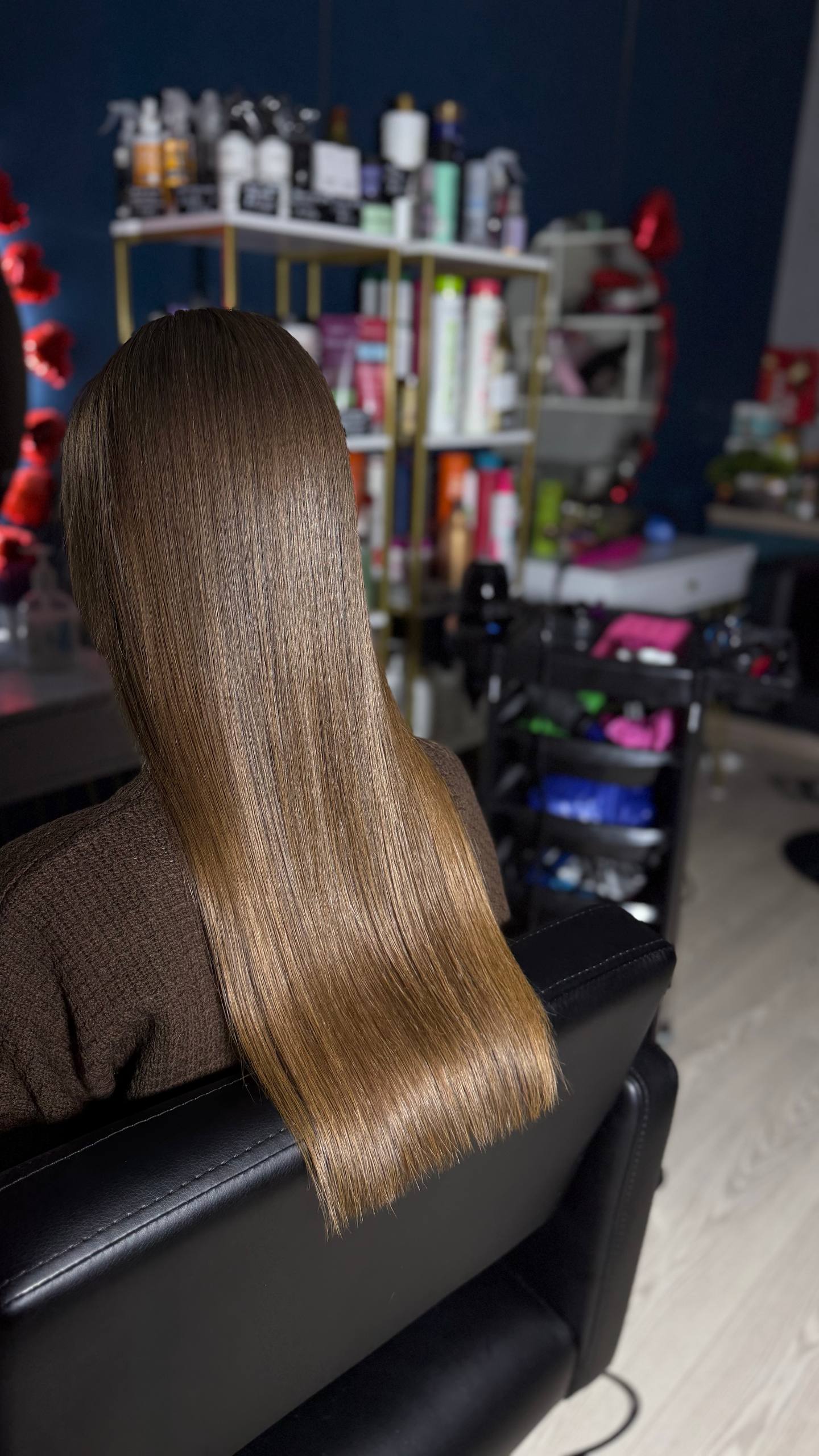 Пример работы по восстановлению волос 7